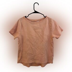ATHLETA Peach Boatneck Tee
